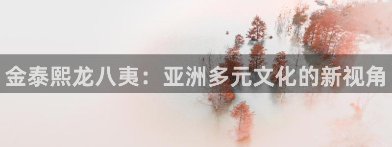 下载天顺娱乐app：金泰熙龙八夷：亚洲多元文化的新视角