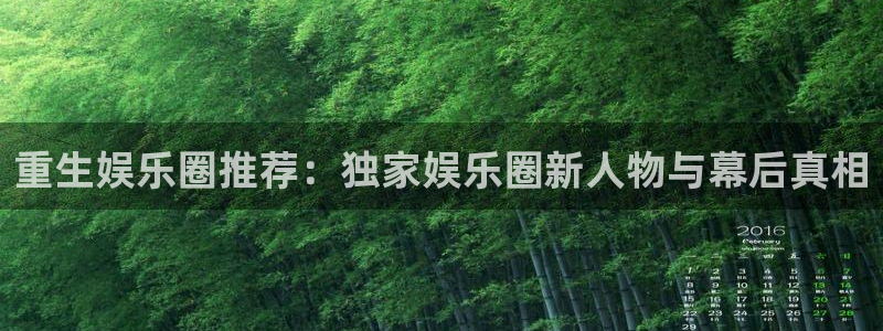 壹号大舞台28国际大舞台：重生娱乐圈推荐：独家娱乐圈新人物与幕后真相